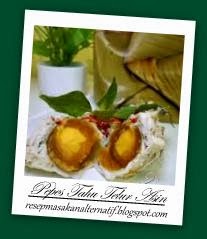 Pepes Tahu Telur Asin Resep dan Cara Membuat Olahan Pepes Tahu Telur Asin