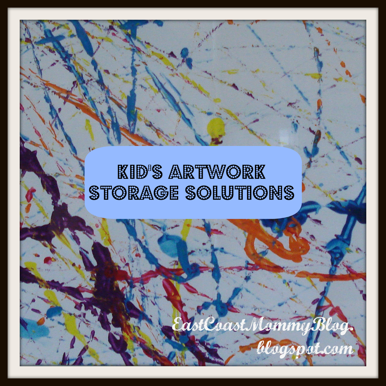 East Coast Mommy Artwork Storage Solutions