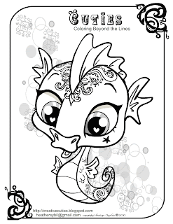 Seahorse Coloring Pages