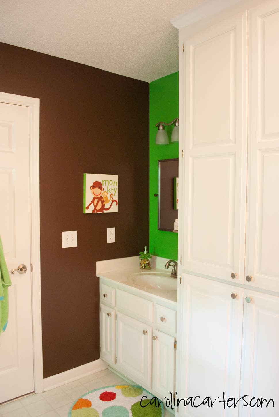 The Carter Family Boy/Girl Bathroom Makeover!