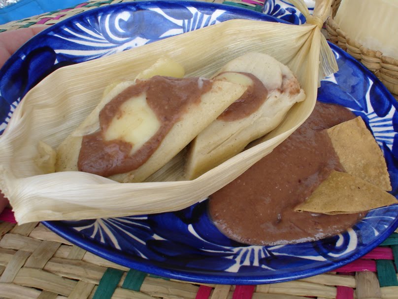 Tamales El atrio Tamal de Frijoles con queso