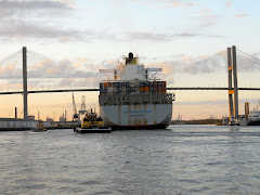 Will this big guy clear the bridge on the Savannah River?