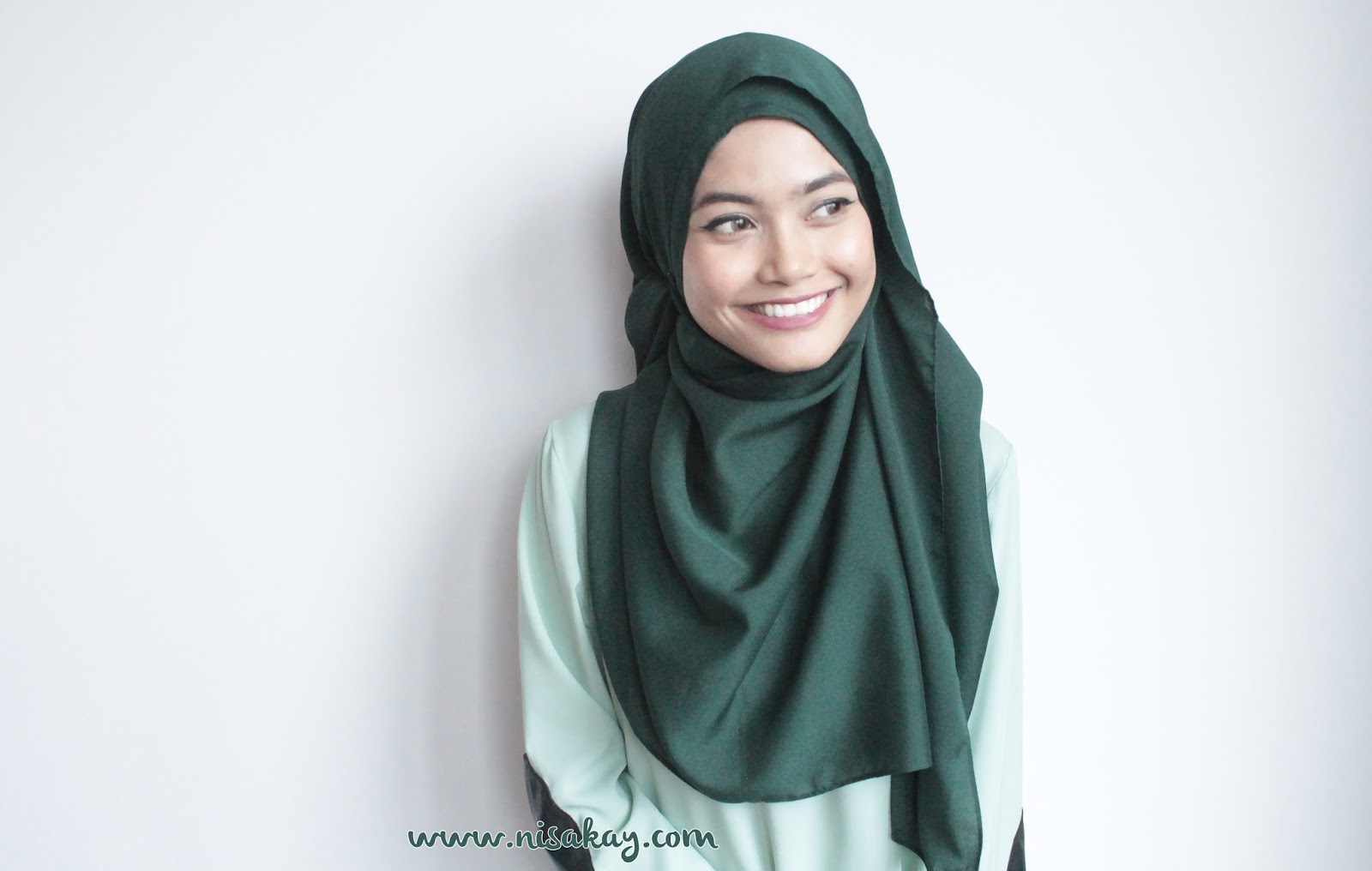 Nisa Kay Tutorial Shawl Gaya Shawl Ala Elfira Loy