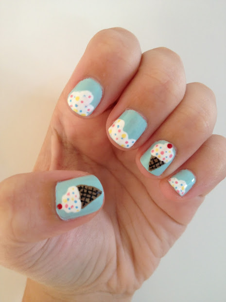 nailed . ice cream nails