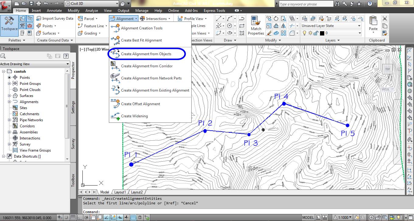 NAIRA�s Blog Desain Geometrik Jalan dengan Autocad Civil 3d
