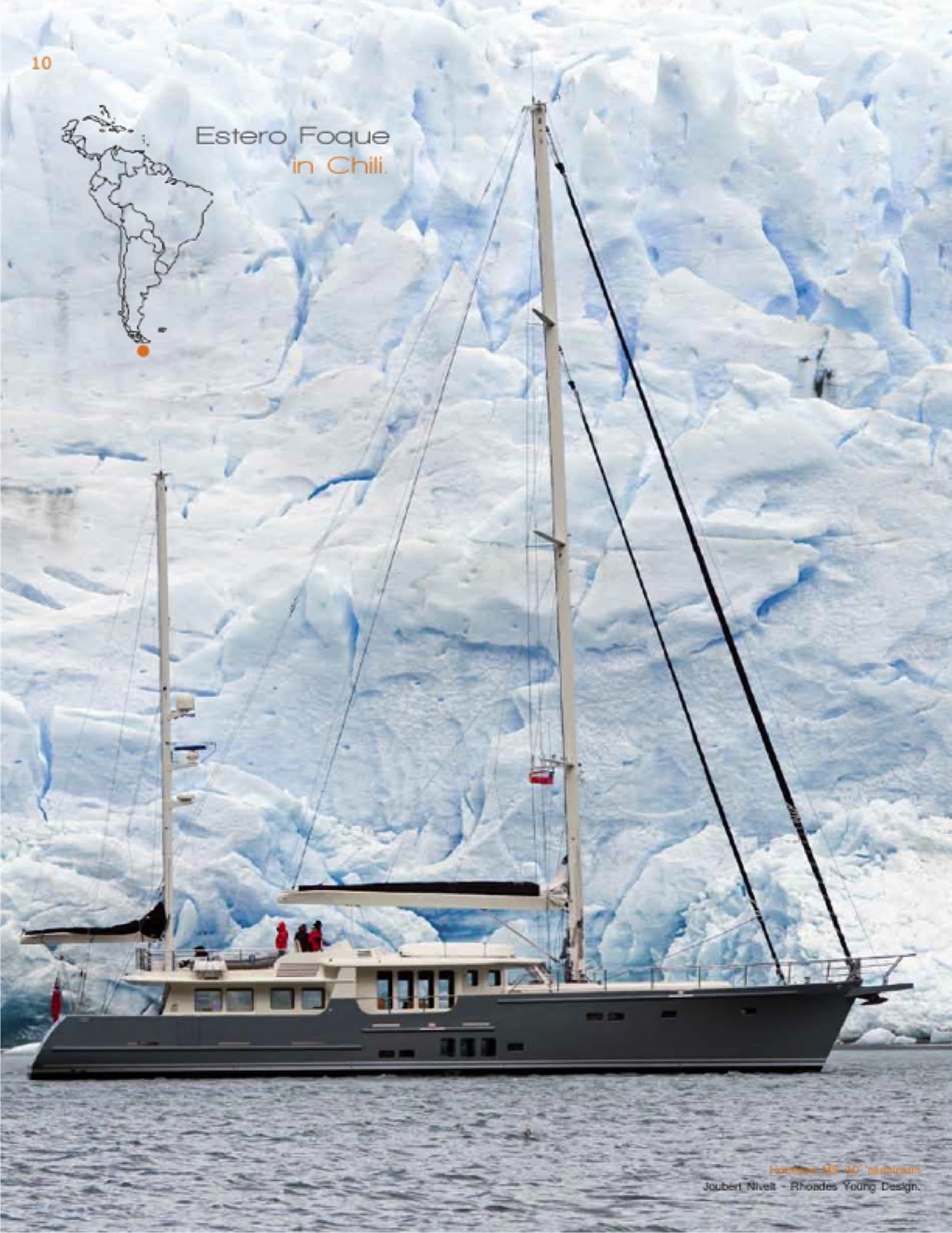 Hortense sails Around Cape Horn in Light Breeze The Howorths The