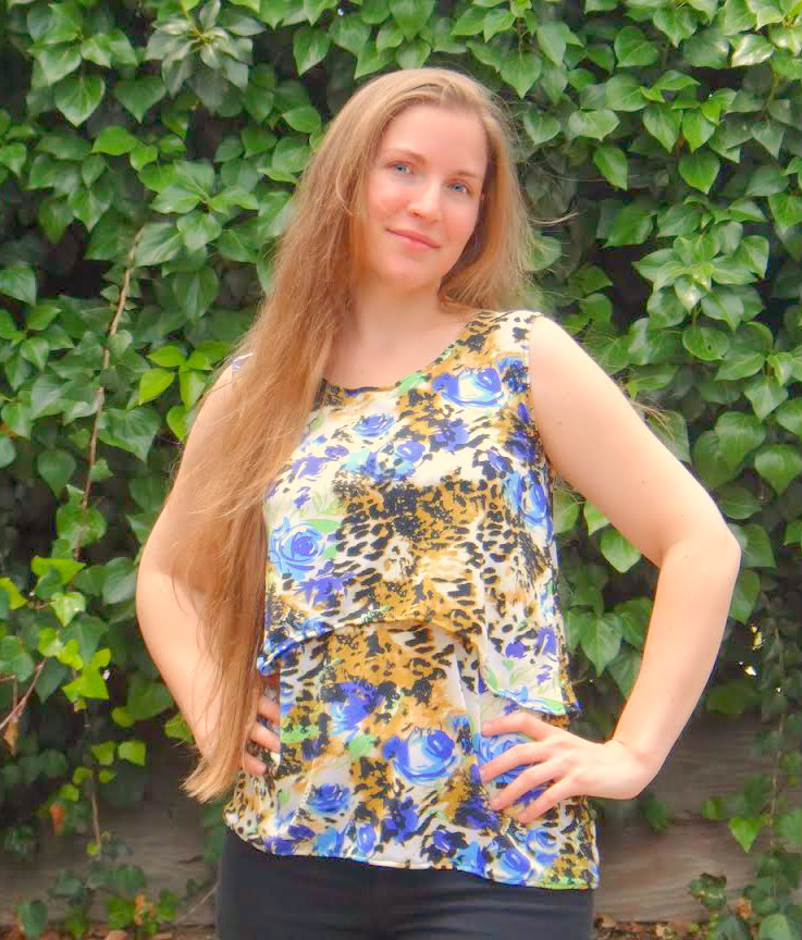 Tank top pattern, Double Tier tank and Crop Top sewing pattern – Seamingly  Smitten