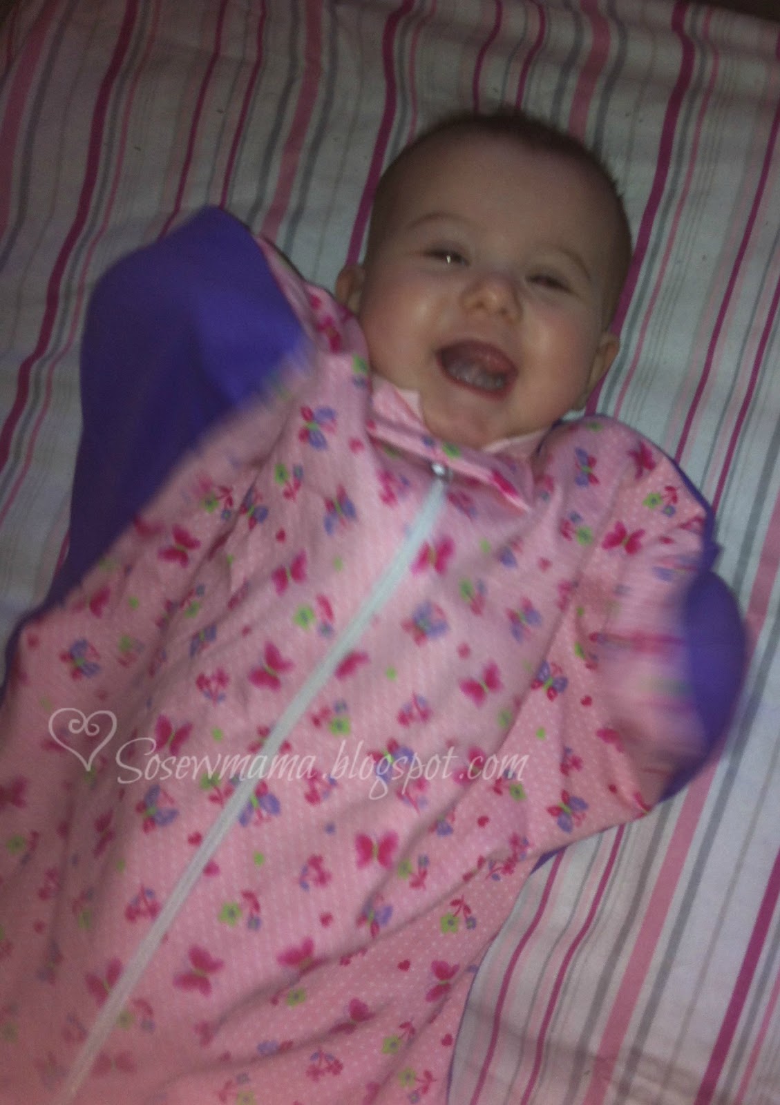 So Sew Mama Transition from the swaddle A ZipadeeZip review