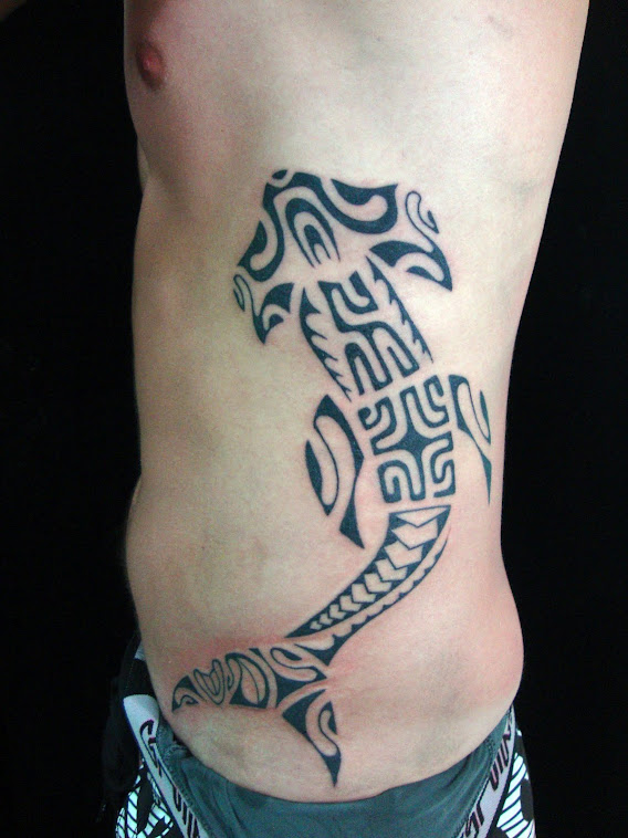 Polynesian shark Tattoo