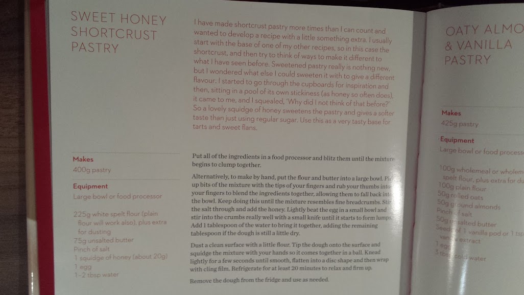 Lorraine Pascale Honey Pastry