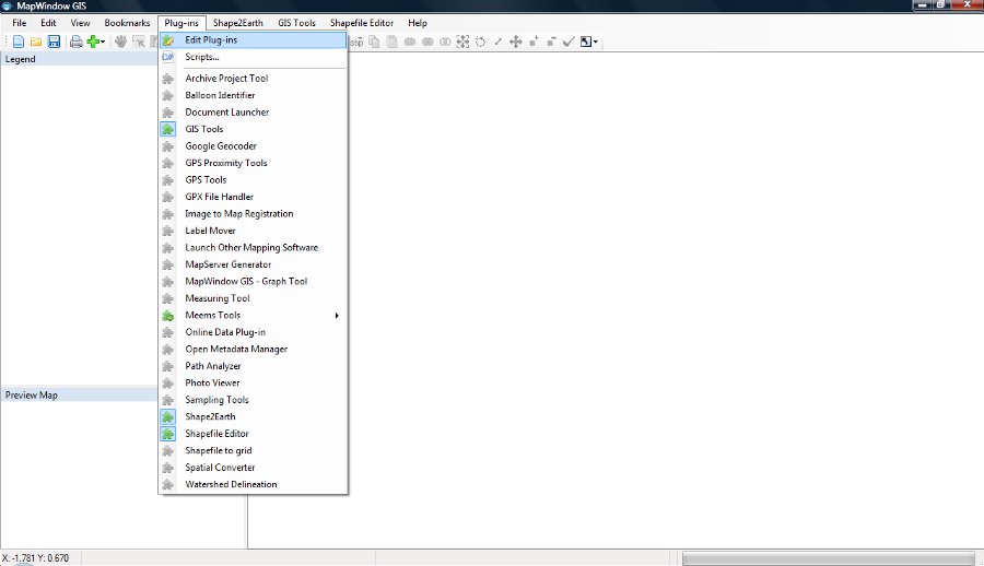 Mapwindow Plugins