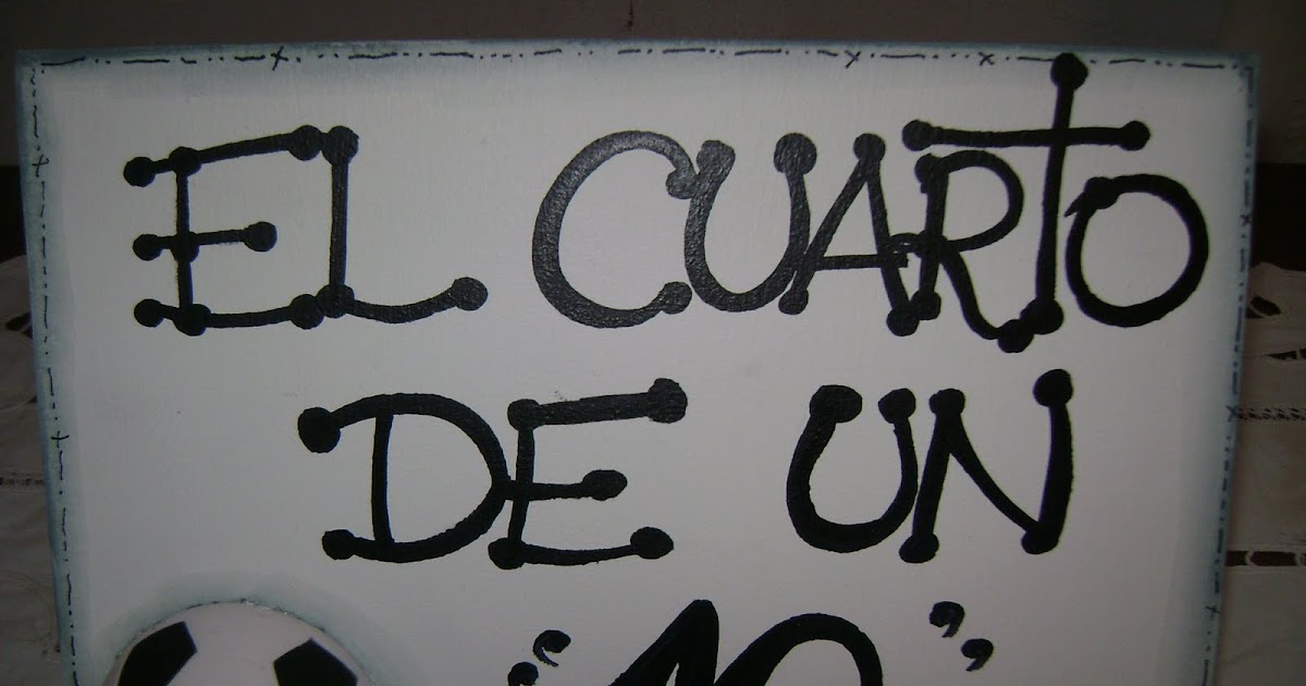 COUNTRY & DECO CHIC DESIGNS by Mabe: CARTEL PARA EL CUARTO