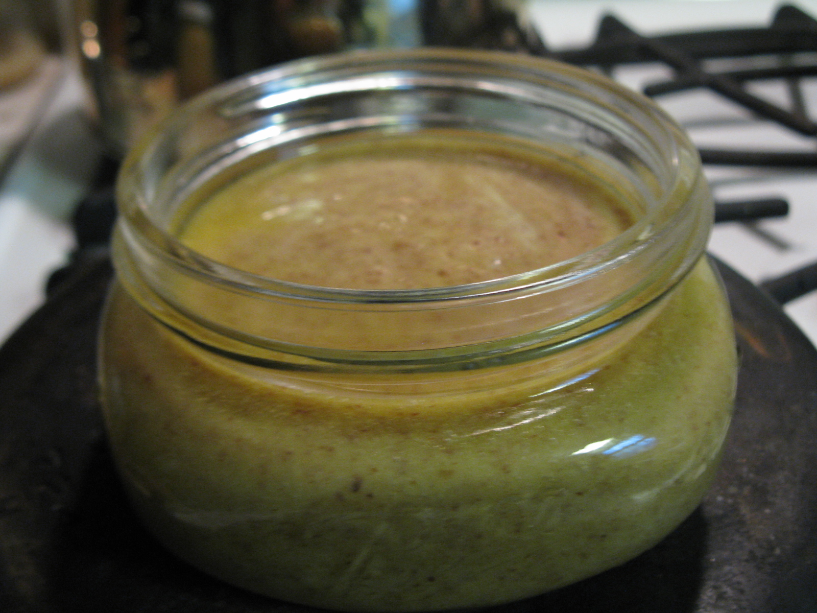 Simply Homemaking HoneyMustardFlax Seed Salad Dressing
