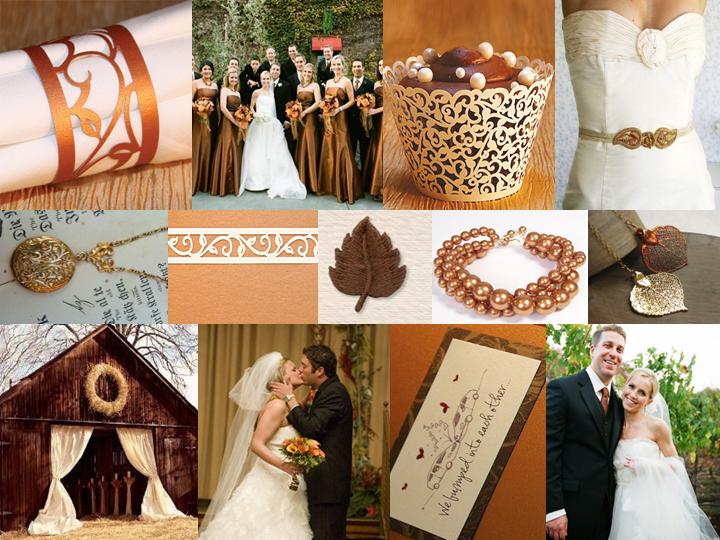 fall wedding then you should be thinking about what color schemes would