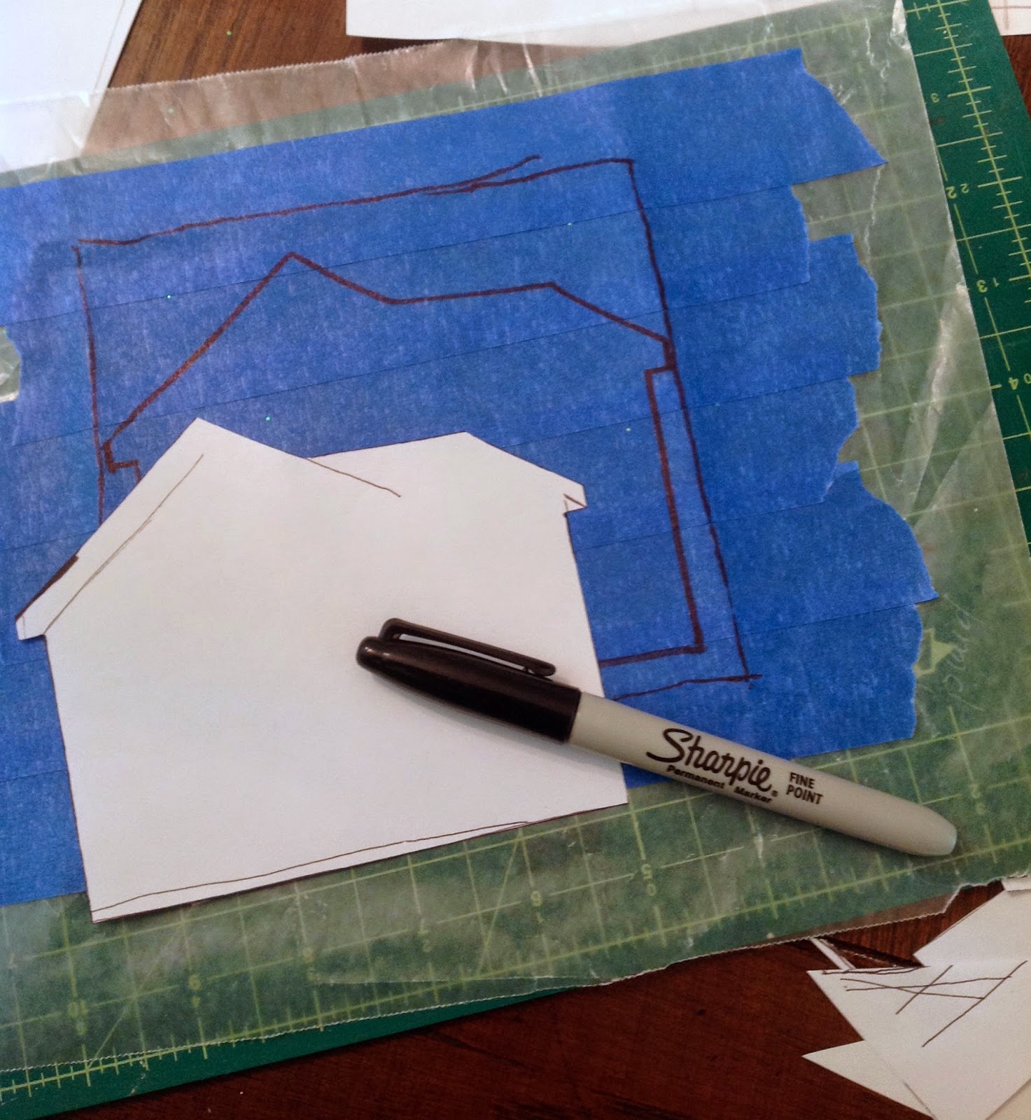 CM Shaw Studios Adventures with ScotchBlue Painter'sTape How to Make