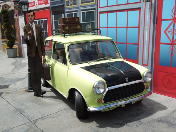 Hollywood Movie Costumes and Props: Mr. Bean's Holiday Mini movie car
