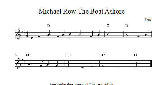 michael row the boat ashore querfl te free easy violin sheet music michael row the boat ashore michael row the boat ashore querfl te free easy violin sheet music michael row the boat ashore