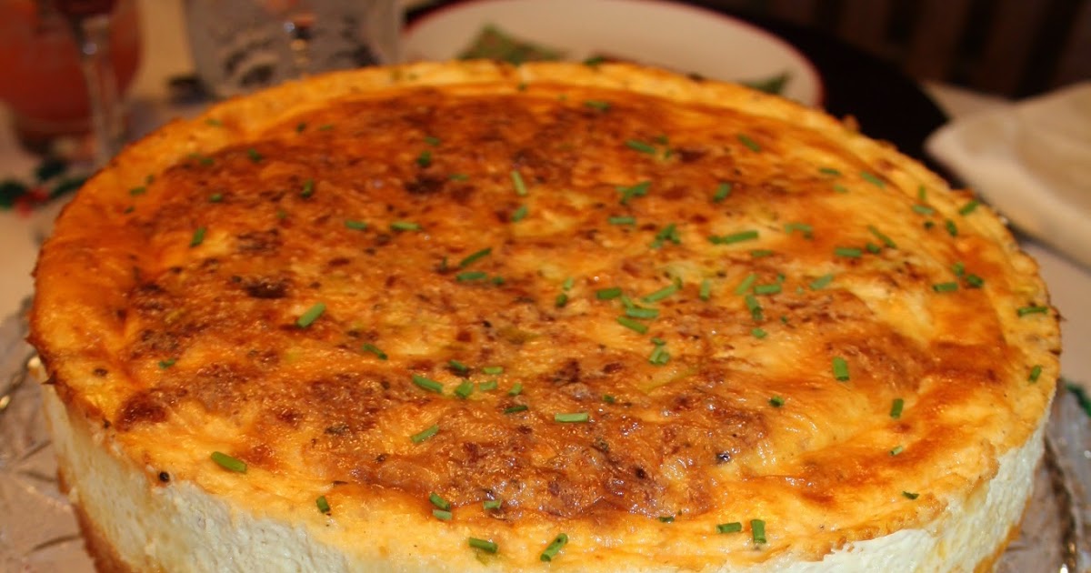 Fleur de Lolly Bacon and Cheddar Grits Quiche