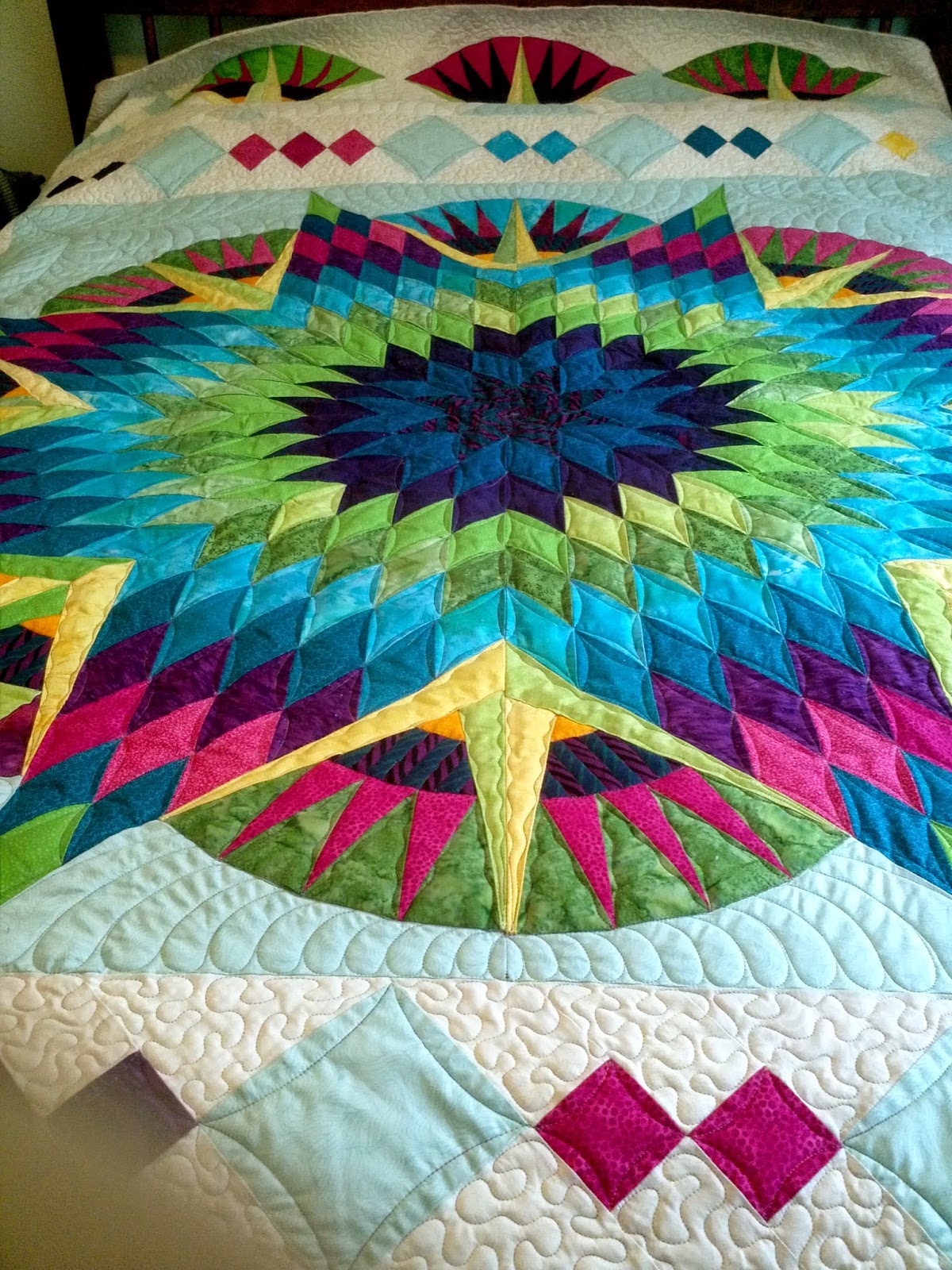 Quiltsmart Brag Post Quiltsmart Lone Star Meets Quiltsmart Mariner's Compass