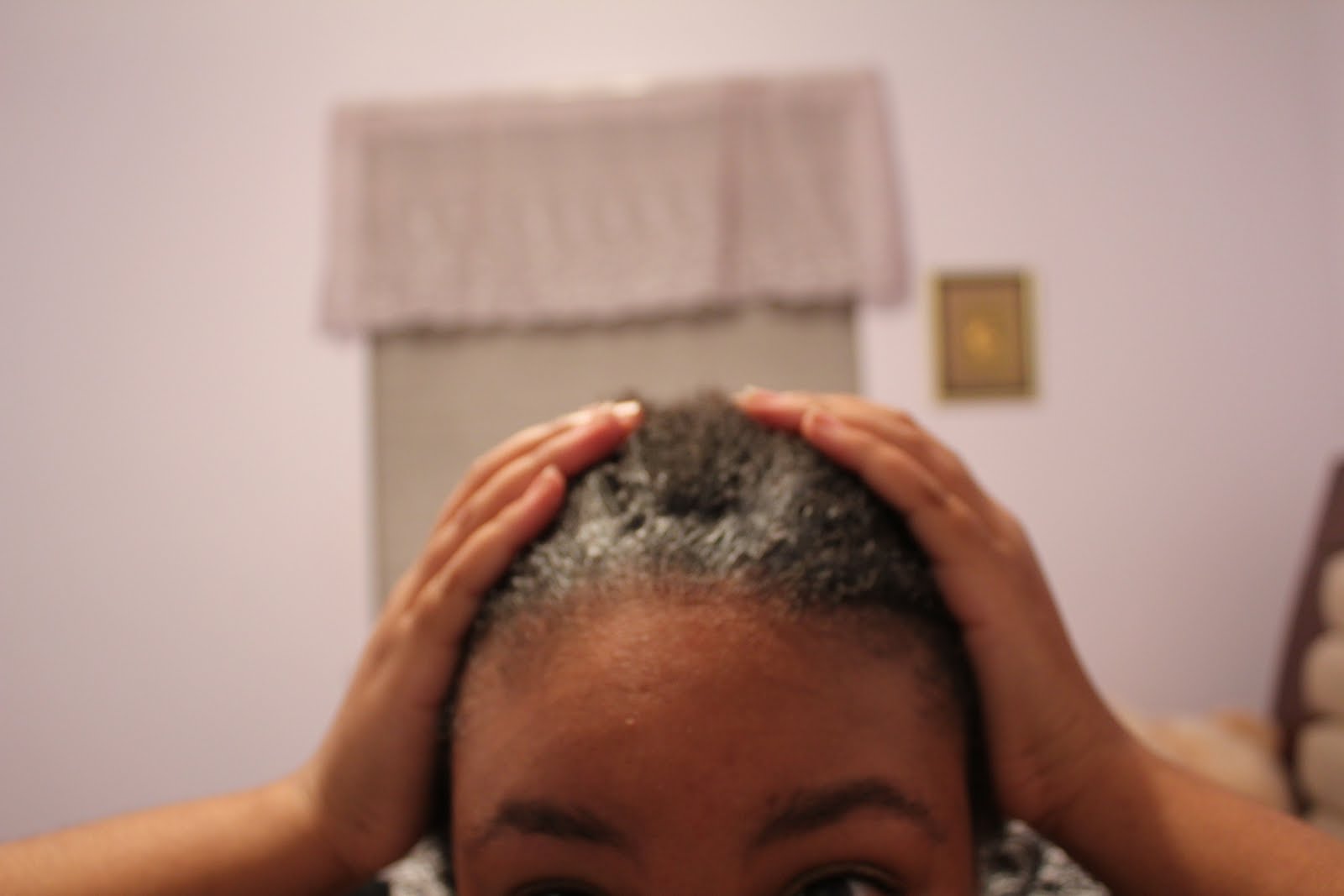 Product Review Olive Oil Edge Control in Action