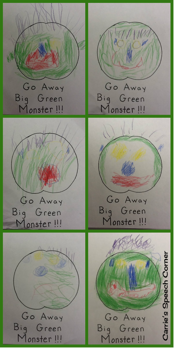 Go Away Big Green Monster: Best-Ever Books For Halloween Speech Therapy -  Speech Sprouts