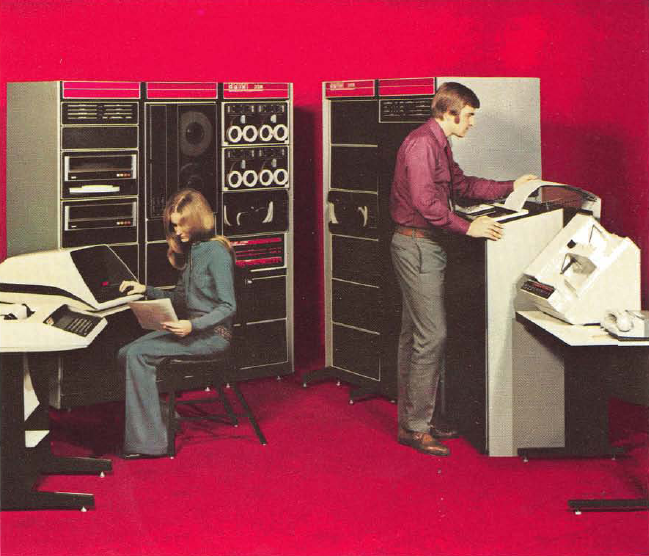 Colorful Pictures of Computing in the 1970s and 1980s vintage everyday