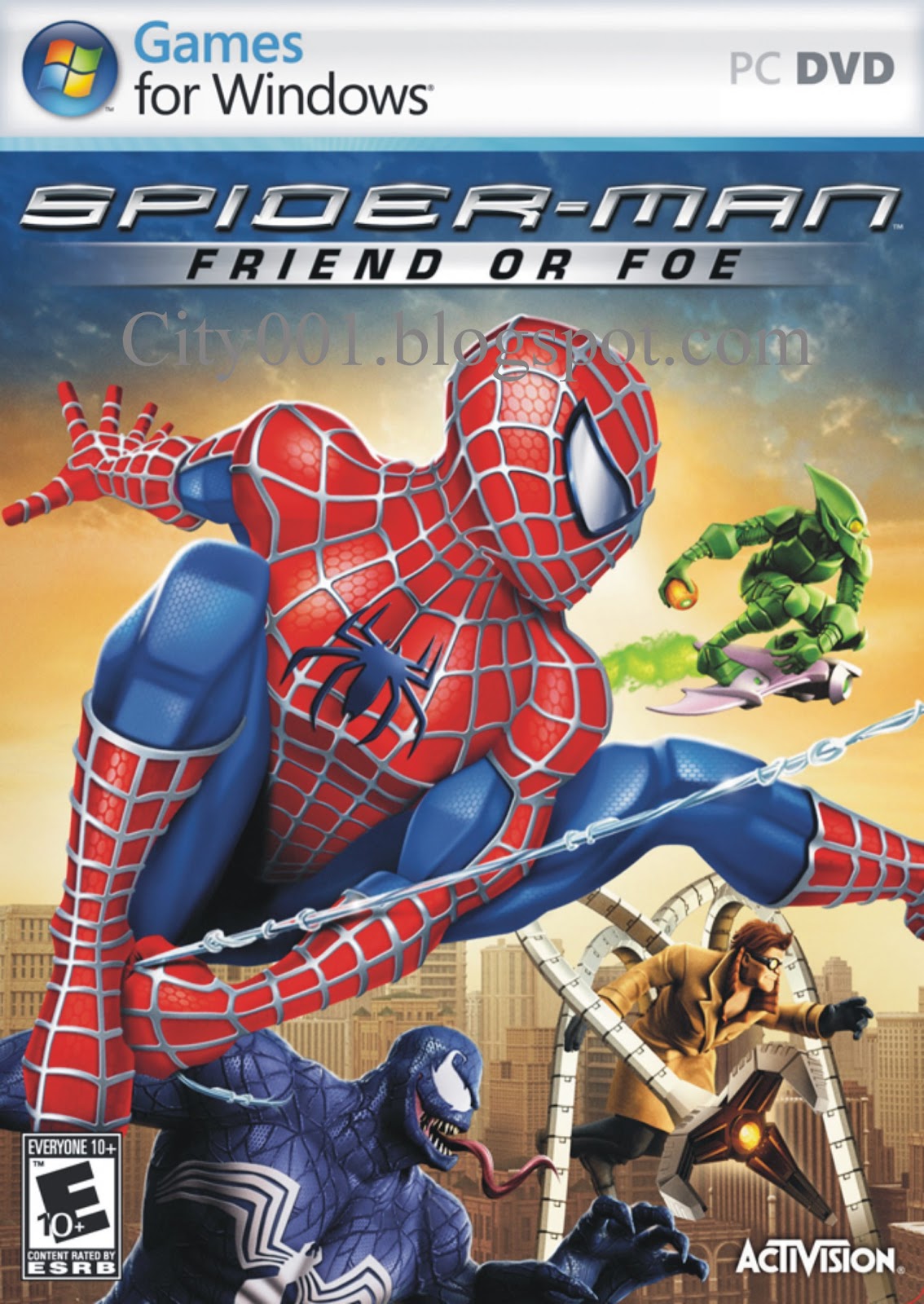 Free Games and Software Spiderman 1 PC Game Full Version Free Download