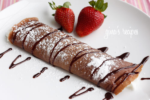 Crepes With Chocolate Filling Recipe Crepes With Chocolate Filling Recipe