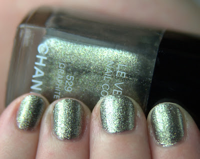 Graphite I 39m calling this a sparkly silver with hints of gold but what 39s 