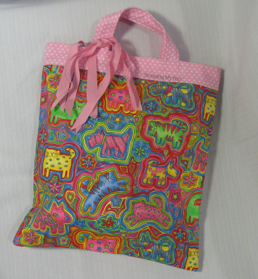 Threading My Way Gift Wrapping Scrappy Bow...