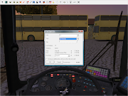 After I started up the bus, I set up the Timetable before I ran light to . (timetable)