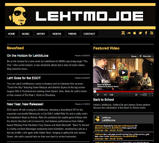 LehtMoJoe with a Redesigned Website