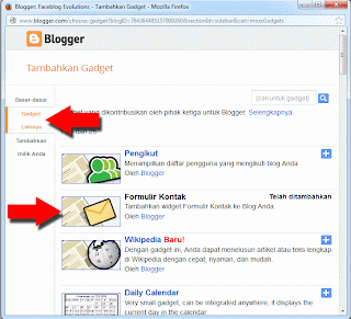 Custom Widget Contact Form Pada Blog Custom Widget Contact Form Blogger