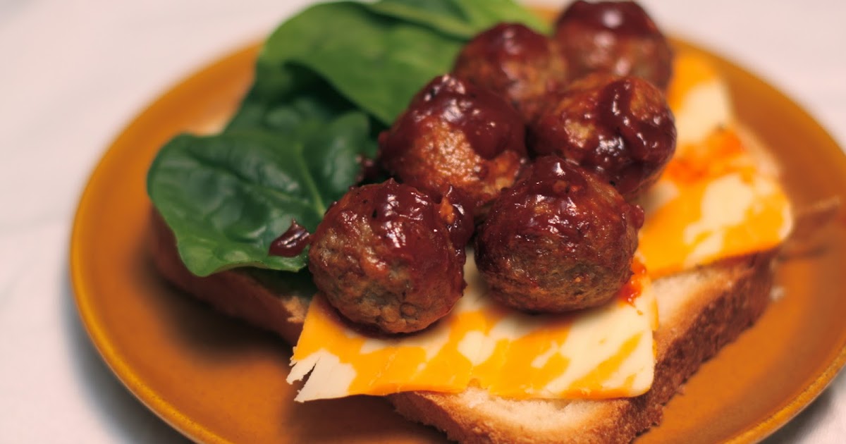 The 365 Recipe Project January 19th, Sandwich BBQ Meatball Sandwich