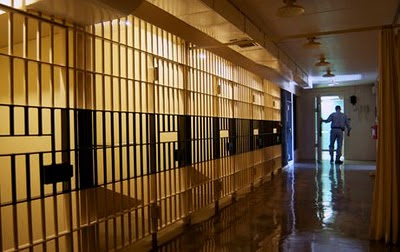 Holding cells adjacent to the death chamber, Huntsville Unit, Huntsville, Texas