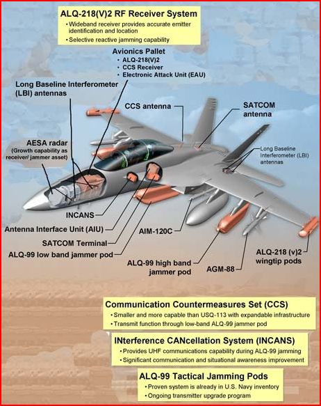 Navy Growler Aircraft