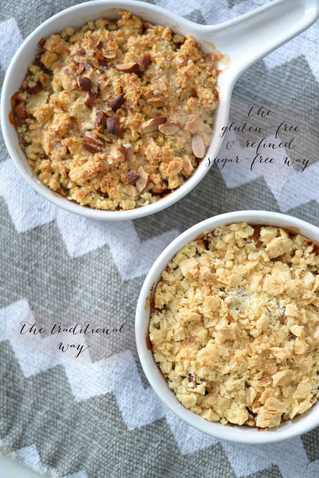 Apple Crumble made 2 ways Mia Loves Pretty