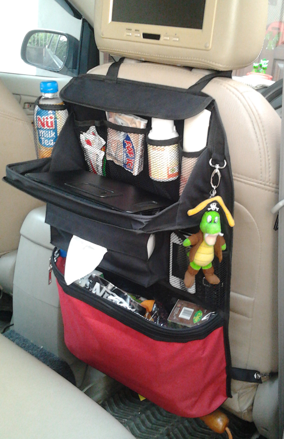 Rak Multi Fungsi Car Seat Organizer with Table