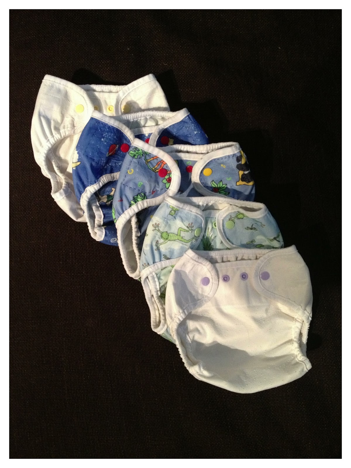 The Hippie Housewife Diaper Cover Conversion Velcro to Snaps