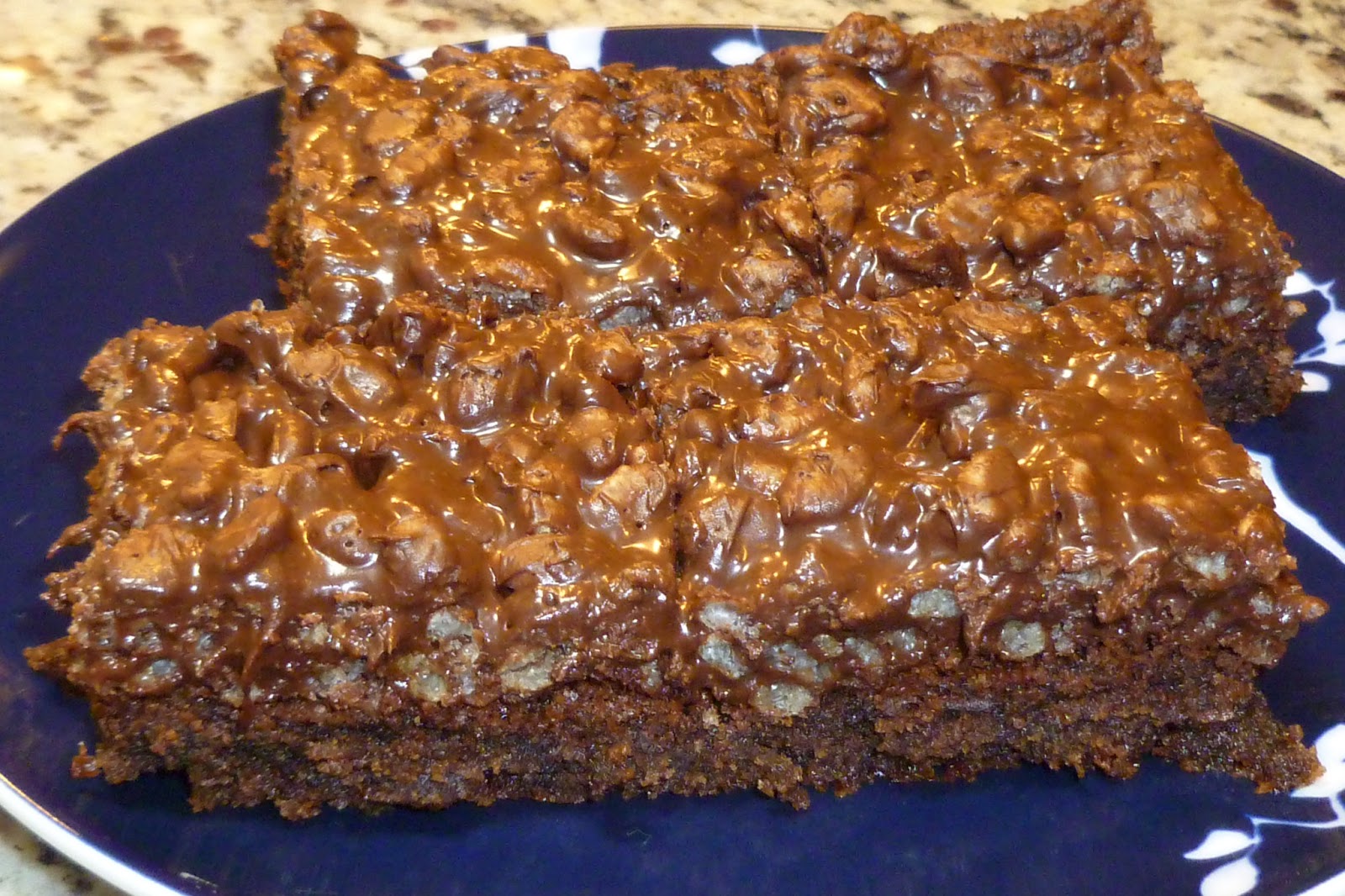 The Pastry Chef's Baking Frosted Brownies