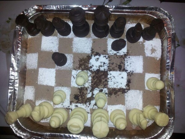 עוגת "שחמט"