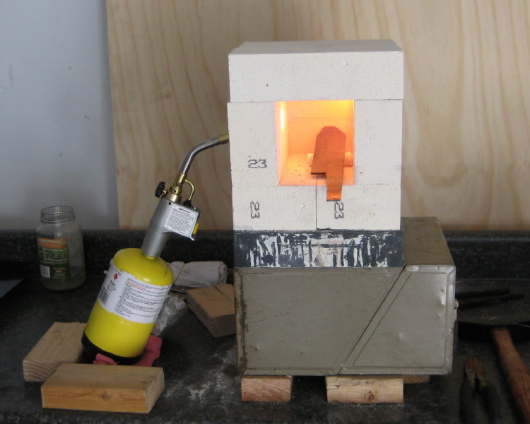 Torch For Fire Brick Forge