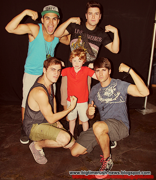 Big Time Rush News Fotos Vários meet and greet Big Time Rush