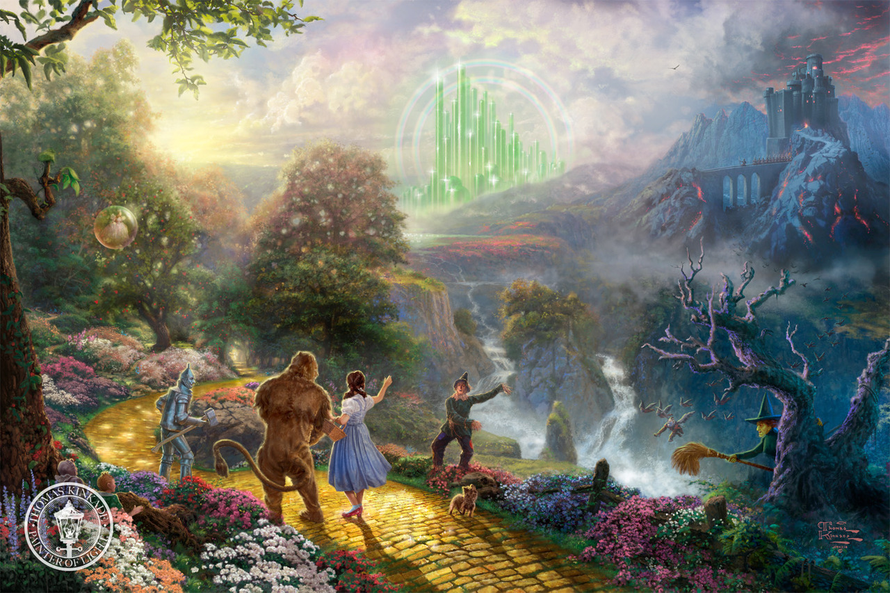 Nathan R. Bradford: Disney by Thomas Kinkade