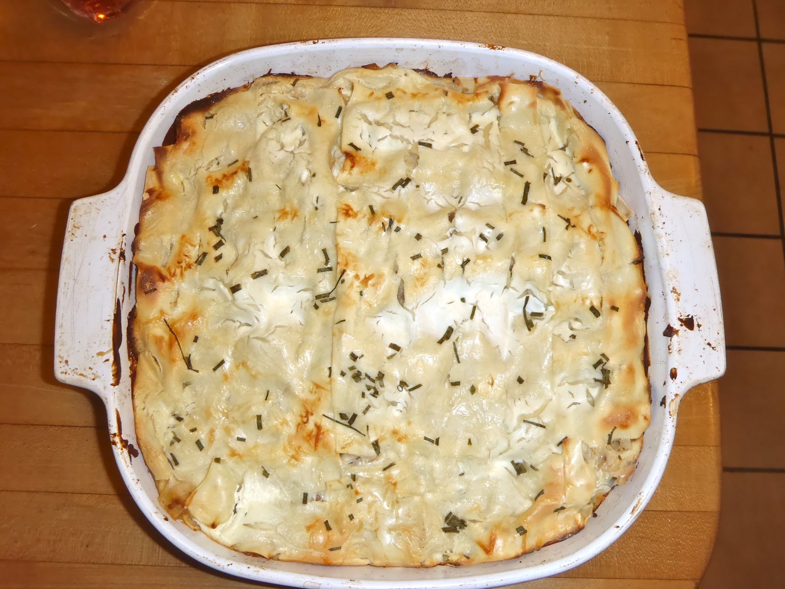 lazy perogy casserole company's coming