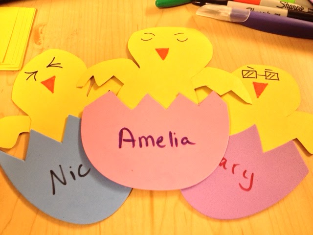 Rants Of An Optimist Spring Name Tags Or In My Case Door Decs