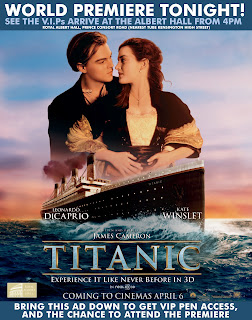 Titanic 3D Premiere