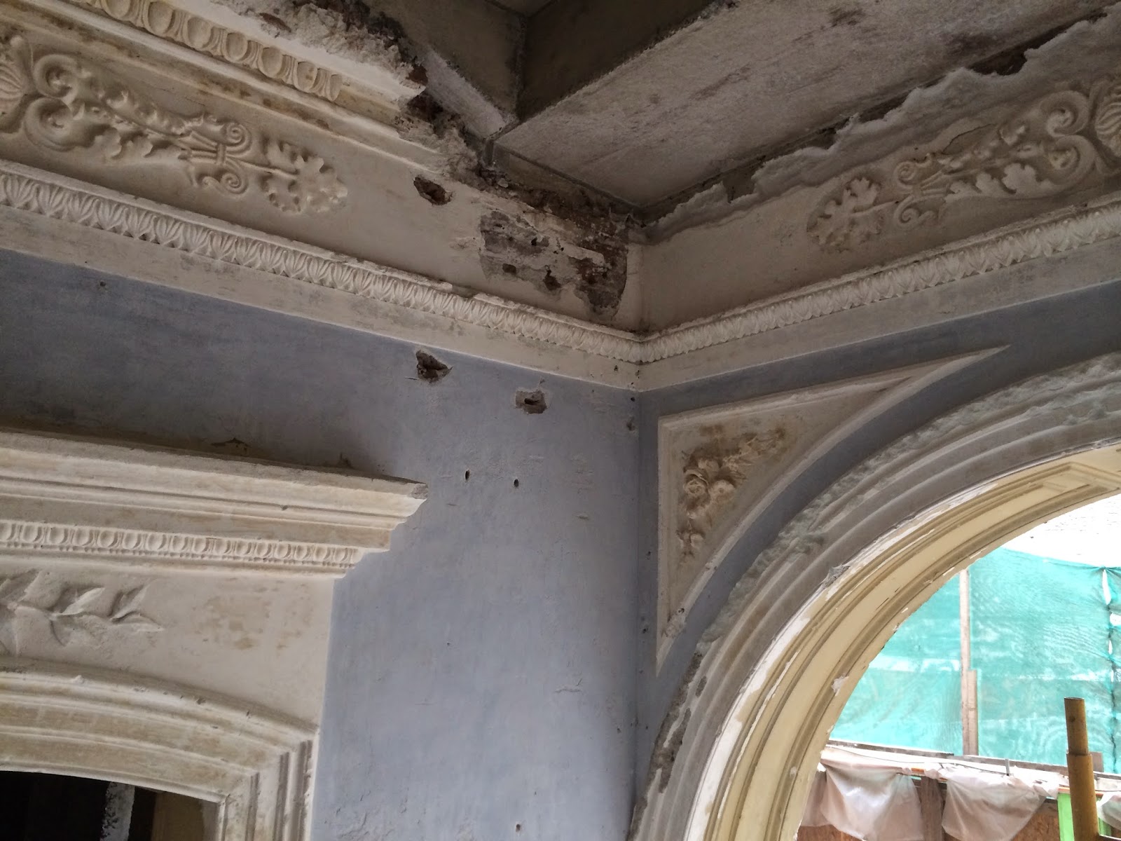 ATELIER DU PATRIMOINE ET D'ARCHITECTURE Zaguán de la casa Goycolea