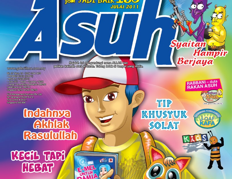 Book Info Menarik Dalam Majalah Asuh Edisi Julai