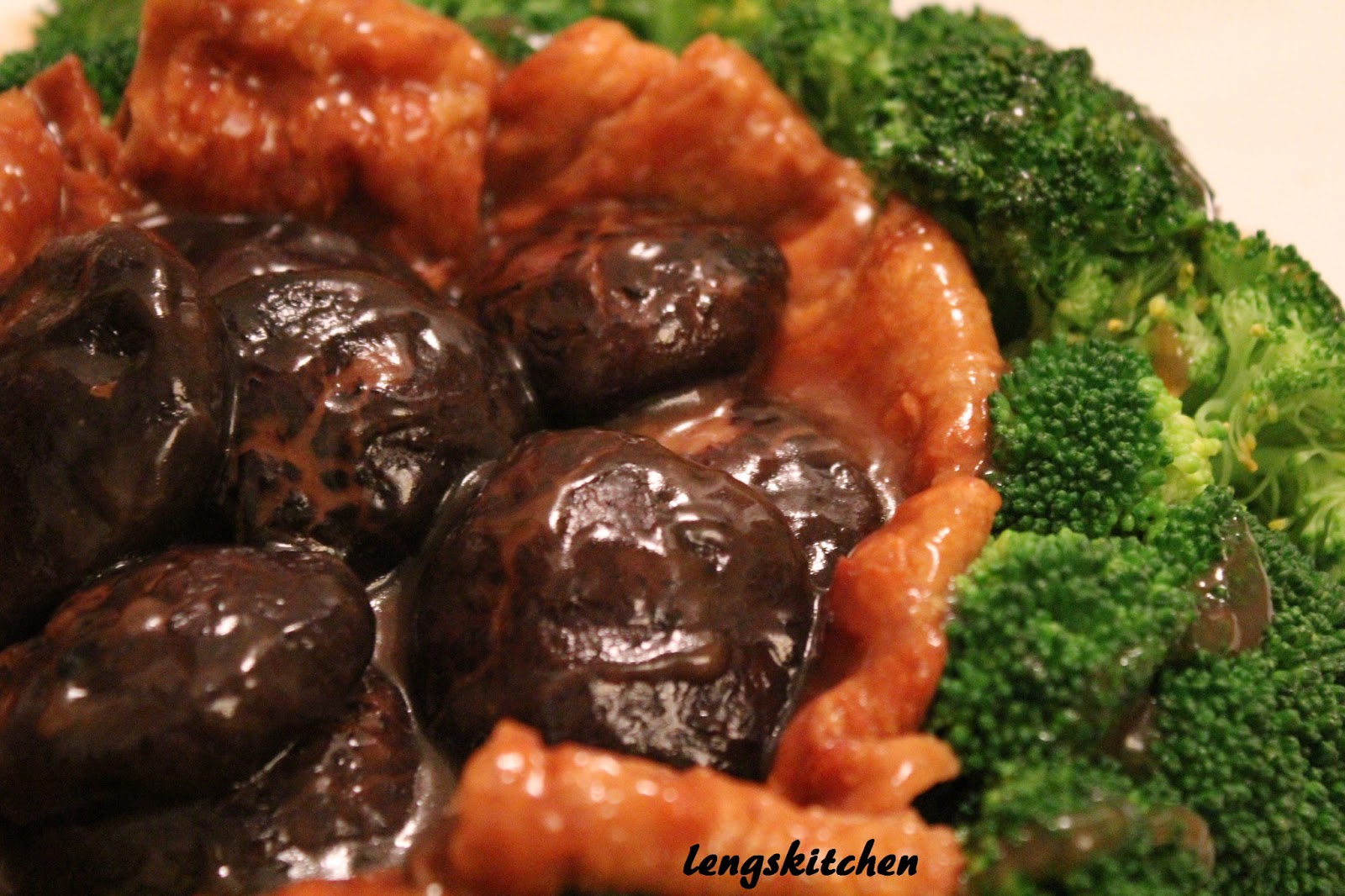 Kitchen Chaos Braised Bean Curd Skin Packets with Mushrooms and